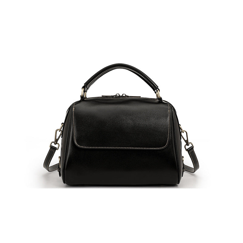 Women's Pure Color All-matching Large Capacity Crossbody Tote Bag