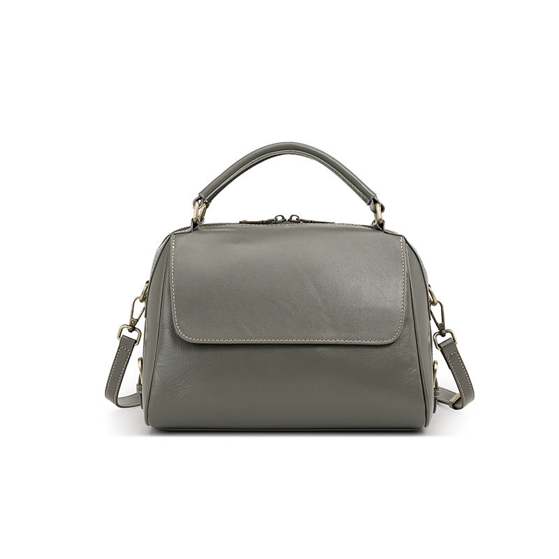 Women's Pure Color All-matching Large Capacity Crossbody Tote Bag